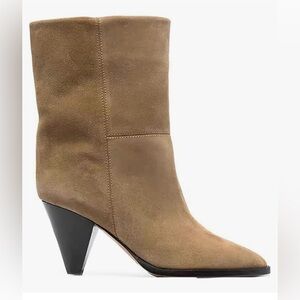 New Linmuyoujia Brown Mid-Calf booties size 9.5